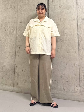 「KBF（ケイビーエフ）のアイテム」を使った、sakaiさん（レディース・158cm）の夏コーディネート