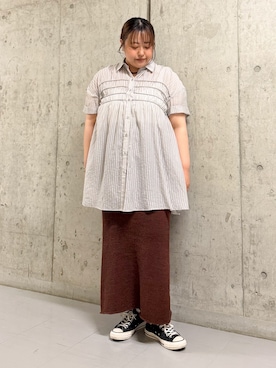 sakaiさん（レディース・158cm）の春コーディネート