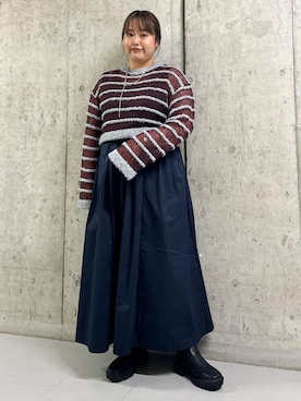 sakaiさん（レディース・158cm）の秋コーディネート