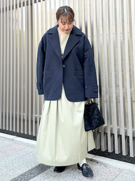 sakaiさん（レディース・158cm）の秋コーディネート