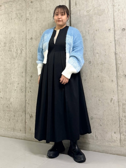 セール】『WEB/一部店舗限定』グラデーションショートカーディガン