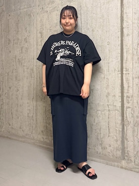 「kbf_ootd」｜「アイテム（サンダル）」を使った、sakaiさん（レディース・158cm）の夏コーディネート