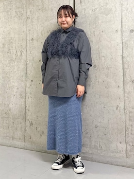 sakaiさん（レディース・158cm）の冬コーディネート