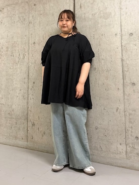 「KBF（ケイビーエフ）のアイテム」を使った、sakaiさん（レディース・158cm）の春コーディネート