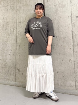 「プリーツ」｜sakaiさん（レディース・158cm）の夏コーディネート