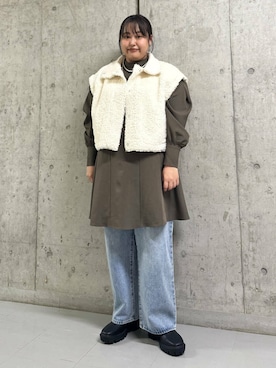 sakaiさん（レディース・158cm）の秋コーディネート