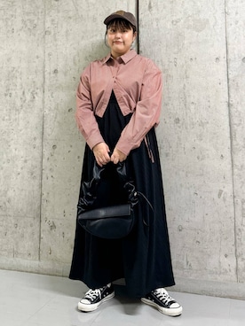 「ハンドルバッグ」｜sakaiさん（レディース・158cm）の秋コーディネート
