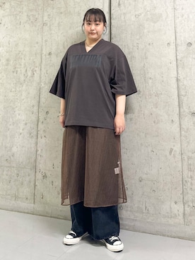 sakaiさん（レディース・158cm）の夏コーディネート