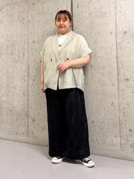 「KBF（ケイビーエフ）のアイテム」を使った、sakaiさん（レディース・158cm）の春コーディネート