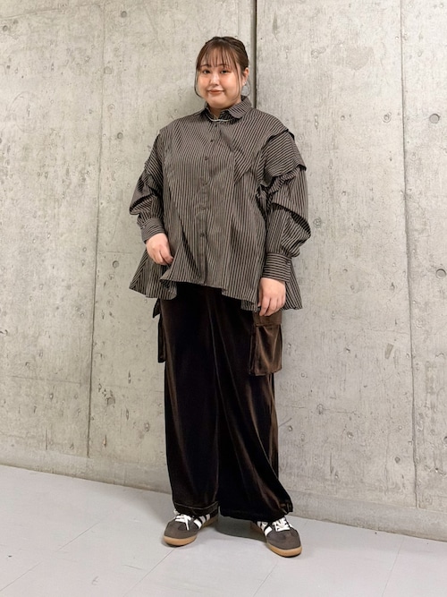 セール】ベロアカーゴパンツ（その他パンツ）｜KBF（ケイビーエフ）の