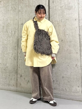 3WAYパテッドミドルジャケットを使った人気ファッションコーディネート