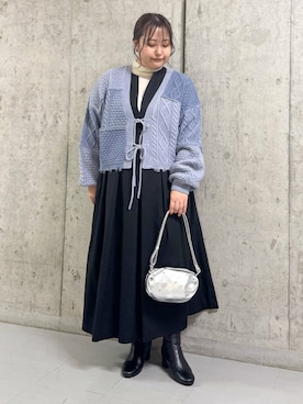 sakaiさん（レディース・158cm）の冬コーディネート