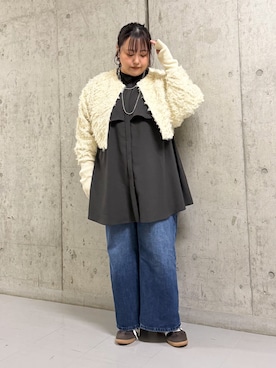 sakaiさん（レディース・158cm）の冬コーディネート