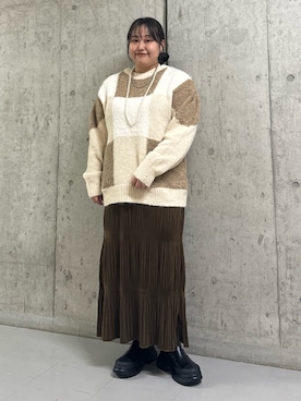 sakaiさん（レディース・158cm）の冬コーディネート