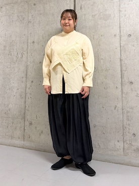 「KBF（ケイビーエフ）のアイテム（その他シューズ）」を使った、sakaiさん（レディース・158cm）の夏コーディネート