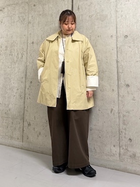 「KBF（ケイビーエフ）のアイテム（ジャケット/アウター）」を使った、sakaiさん（レディース・158cm）の春コーディネート