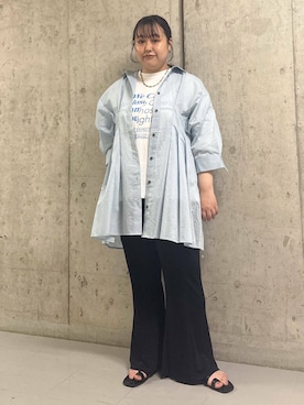 「kbf_ootd」｜「アイテム（ワンピース/ドレス）」を使った、sakaiさん（レディース・158cm）の夏コーディネート