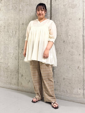 「kbf_ootd」｜「アイテム（ワンピース/ドレス）」を使った、sakaiさん（レディース・158cm）の夏コーディネート
