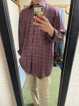 「UNIQLO（ユニクロ）のアイテム（その他パンツ、ベージュ系）」を使った、takuさん（メンズ・174cm）の秋コーディネート