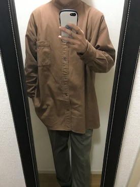 「古着のアイテム（パンツ、その他）」を使った、takuさん（メンズ・174cm）の秋コーディネート