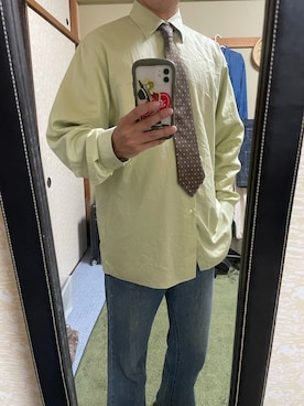 「アイテム（フォーマルスーツ/小物）」を使った、takuさん（メンズ・173cm・20代）の秋コーディネート