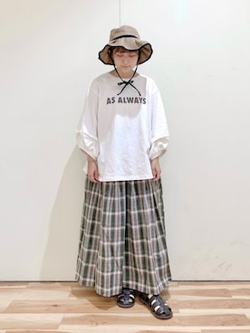 マユ﻿﻿ネーズさん（レディース・151cm）の春コーディネート