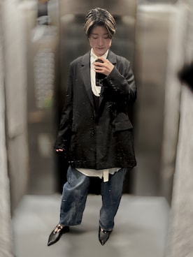 「AEWEN MATOPH（イウエン マトフ）のアイテム」を使った、reikoc666さん（レディース・168cm）の春コーディネート