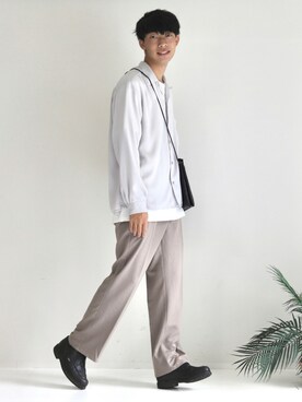 「Paraboot（パラブーツ）の【Paraboot】CHAMBORD　パラブーツ　シャンボード（ドレスシューズ）」を使った、KOHさん（メンズ・175cm）の秋コーディネート