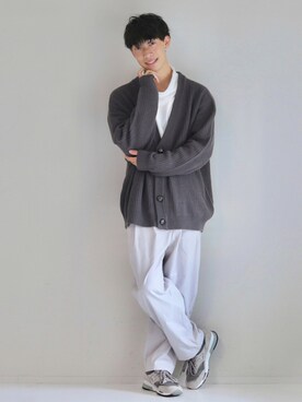 「RUUBON（ルーボン）のアイテム（その他パンツ）」を使った、KOHさん（メンズ・175cm）の秋コーディネート
