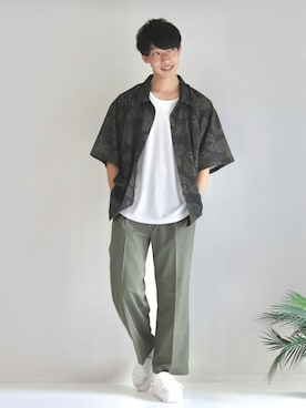 KOHさん（メンズ・175cm）の夏コーディネート