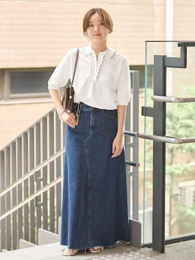 みーさんさん（レディース・160cm）の夏コーディネート