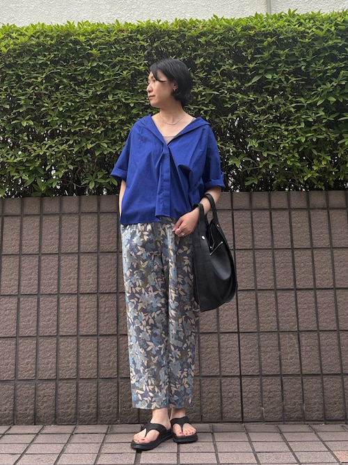 セール】ボタニカルプリントパンツ（その他パンツ）｜collex