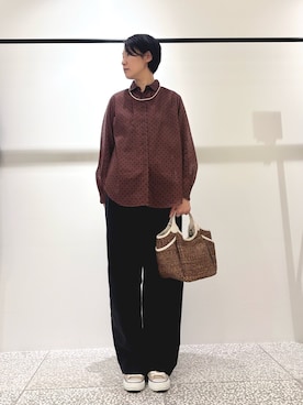「collex（コレックス）のアイテム」を使った、fukuさん（レディース・166cm）の春コーディネート