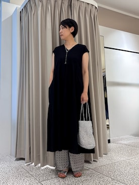 「collex（コレックス）のアイテム」を使った、fukuさん（レディース・166cm）の夏コーディネート