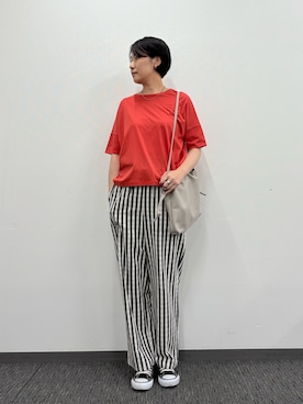 「アイテム（ピアス（両耳用））」を使った、fukuさん（レディース・166cm）の夏コーディネート
