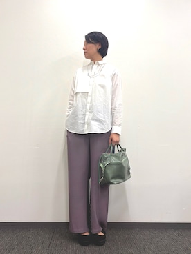 「アイテム（その他シューズ）」を使った、fukuさん（レディース・166cm）の秋コーディネート