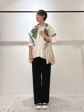 「collex（コレックス）のアイテム」を使った、fukuさん（レディース・166cm）の秋コーディネート