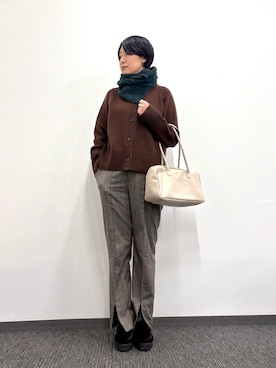 fukuさん（レディース・166cm）の冬コーディネート