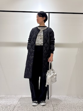 「アイテム（トレンチコート）」を使った、fukuさん（レディース・166cm）の秋コーディネート