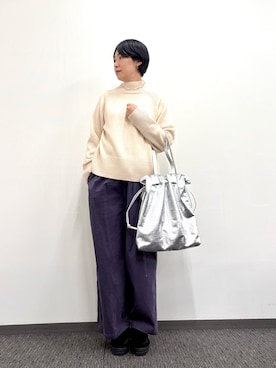 fukuさん（レディース・166cm）の冬コーディネート