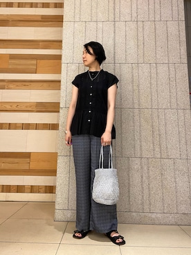 fukuさん（レディース・166cm）の夏コーディネート