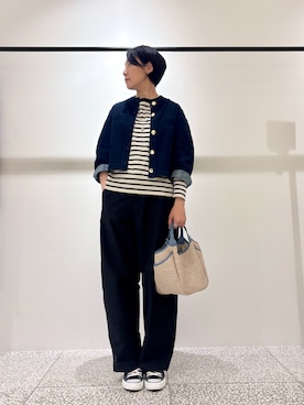 「marco masi（マルコマージ）のアイテム」を使った、fukuさん（レディース・166cm）の春コーディネート