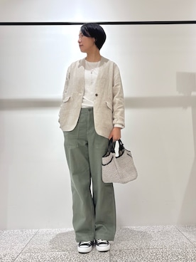 「collex（コレックス）のアイテム」を使った、fukuさん（レディース・166cm）の春コーディネート