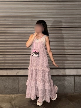 「w closet（ダブルクローゼット）のアイテム」を使った、mamiさん（レディース・149cm）の夏コーディネート