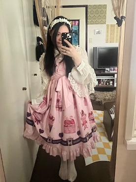 「アイテム（ドレス）」を使った、harukaさん（レディース・156cm）の秋コーディネート