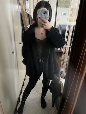 「ロック」｜harukaさん（レディース・156cm・20代）の秋コーディネート