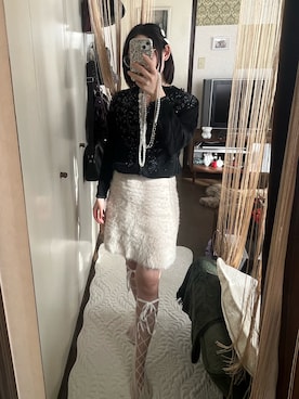 「アイテム（レッグウェア）」を使った、harukaさん（レディース・156cm・20代）の冬コーディネート