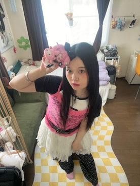 「SNIDEL（スナイデル）のアイテム」を使った、harukaさん（レディース・156cm）の夏コーディネート