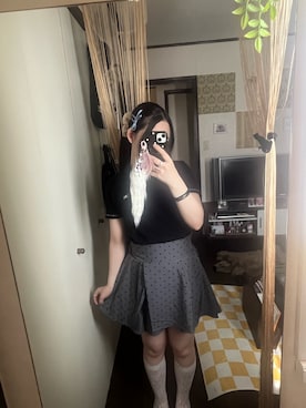 「アイテム（ポロシャツ）」を使った、harukaさん（レディース・156cm）の秋コーディネート