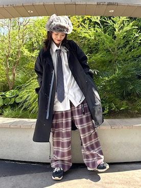 「アイテム（フォーマルスーツ/小物）」を使った、yukinaさん（レディース・157cm）の秋コーディネート